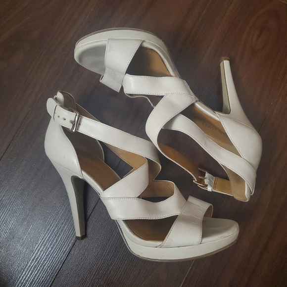 Nine West tan stiletto sandals - Picture 10 of 15